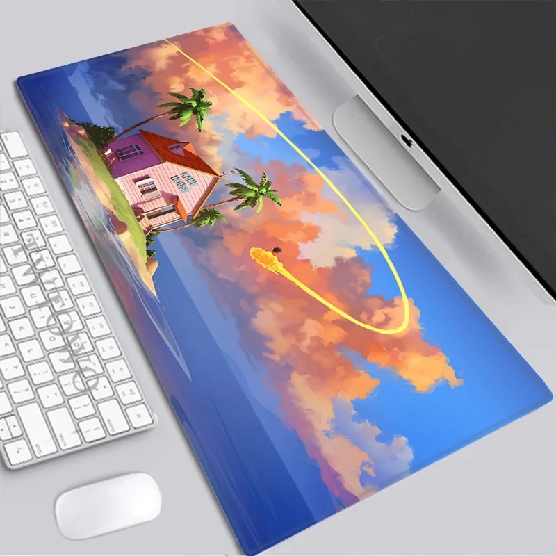 Desk Setup Essentials - Goku Dragons Mousepads HD Printing Computer