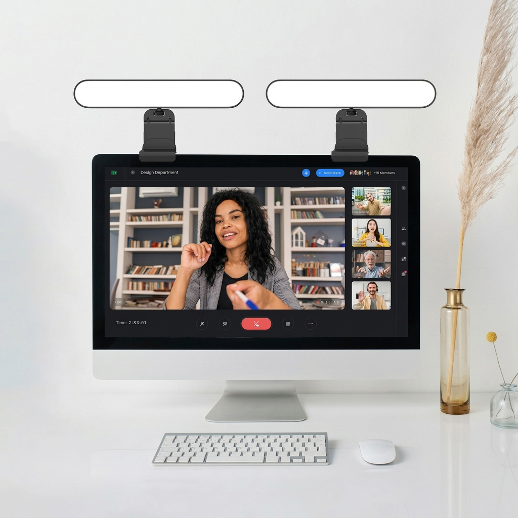 Touch Dimmable LED Screen Lamp - Desk Setup Videos ulasan dan harga