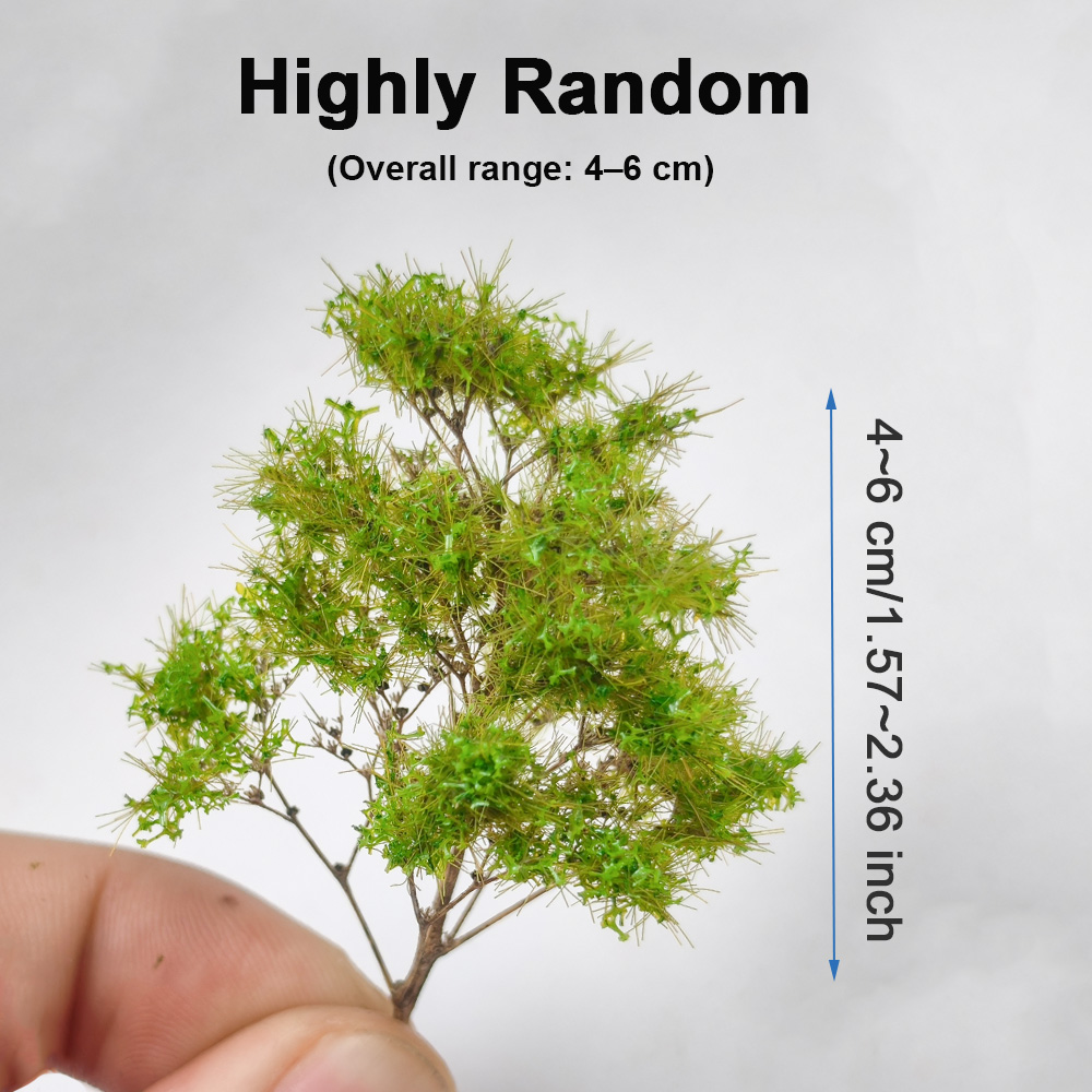 Miniature Sea Foam Tree Model  - Desk Setup Green ulasan dan harga