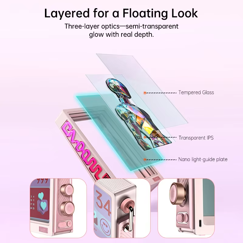OEMG Times Frame Smart HD Scre - Desk Setup Videos ulasan dan harga