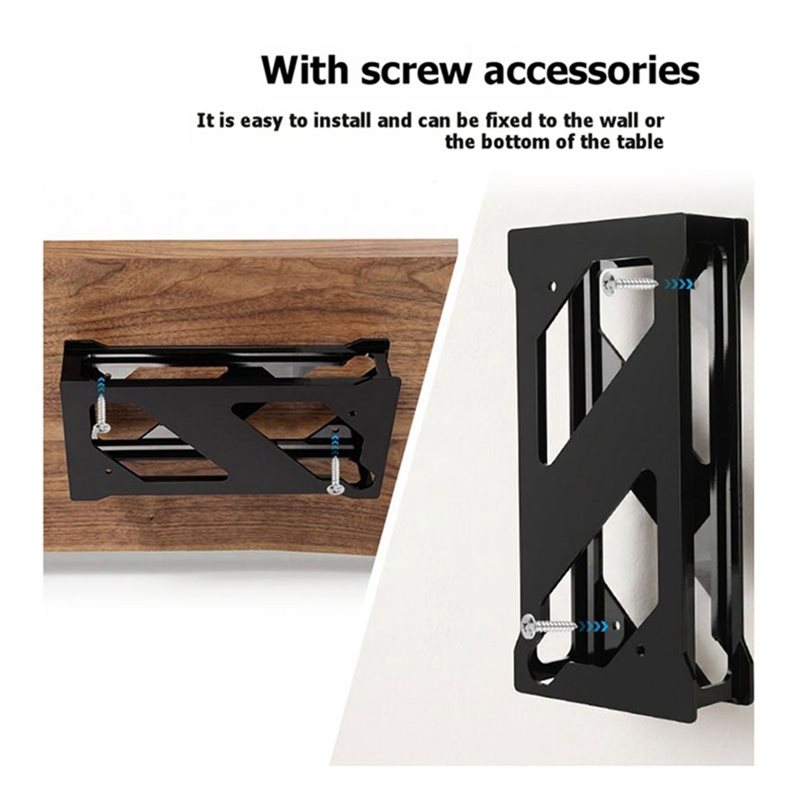 Under Desk Acrylic Holder For  - Desk Setup Hub ulasan dan harga