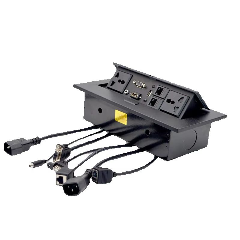 Pop-Up Hidden Socket All-in-On - Desk Setup Hub ulasan dan harga
