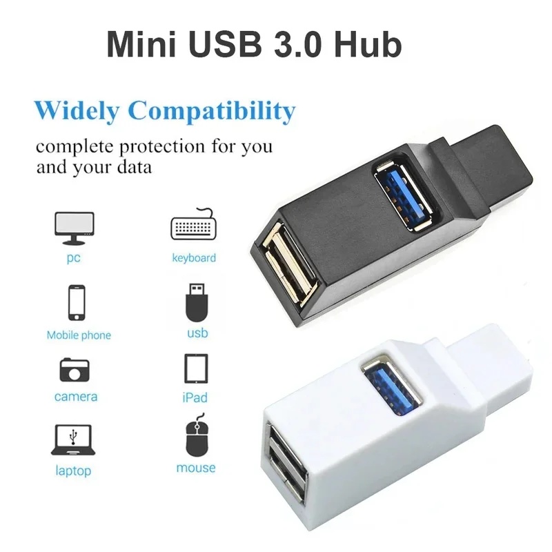 1-4pcs Adapter Mini Splitter E - Desk Setup Usb Hub ulasan dan harga