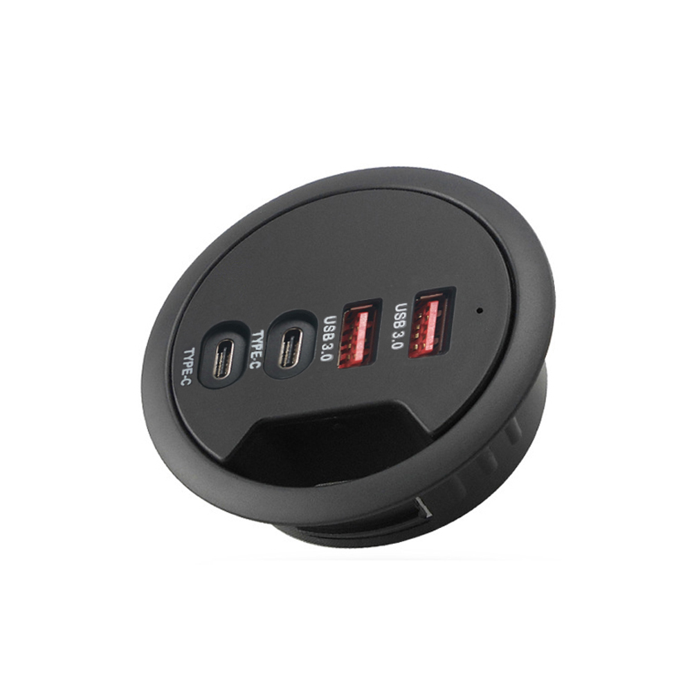 USB Desk Hub USB3.0 HUB With 2 - Desk Setup Hub ulasan dan harga