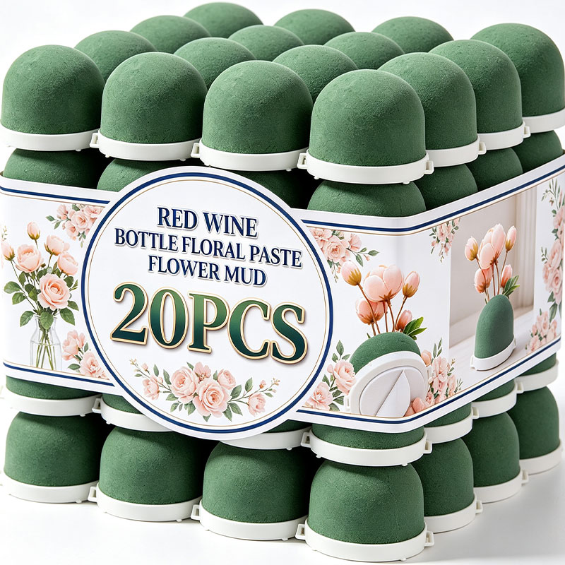 20-1pcs Floral Foam Balls Roun - Desk Setup Green ulasan dan harga