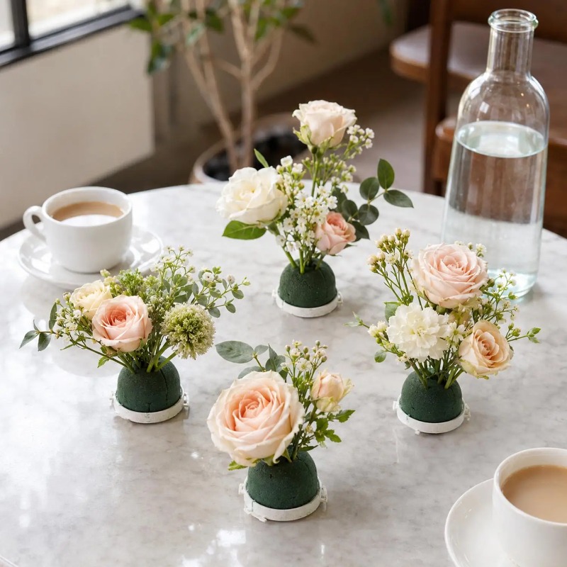 20-1pcs Floral Foam Balls Roun - Desk Setup Green ulasan dan harga