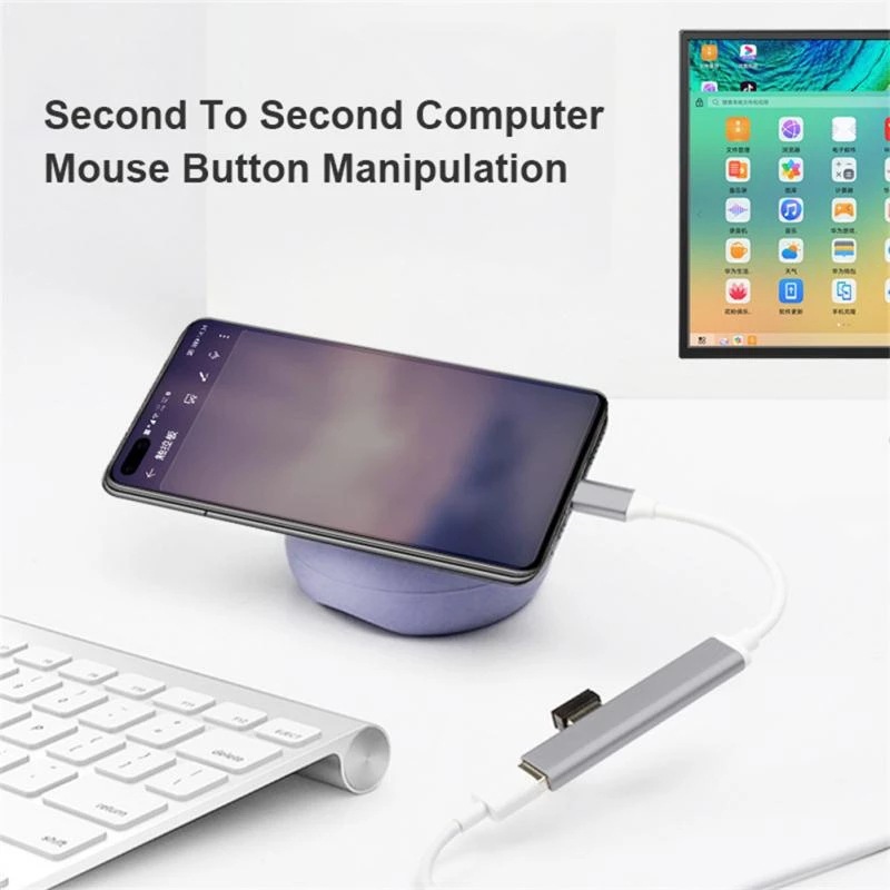 4-In-1 Type-C Extender Hub 4 P - Desk Setup Usb Hub ulasan dan harga