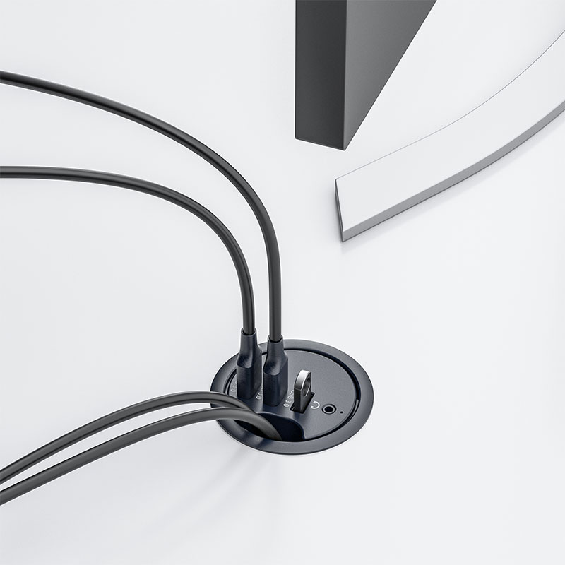 USB HUB 3.0 Mount In Desk Dock - Desk Setup Hub ulasan dan harga
