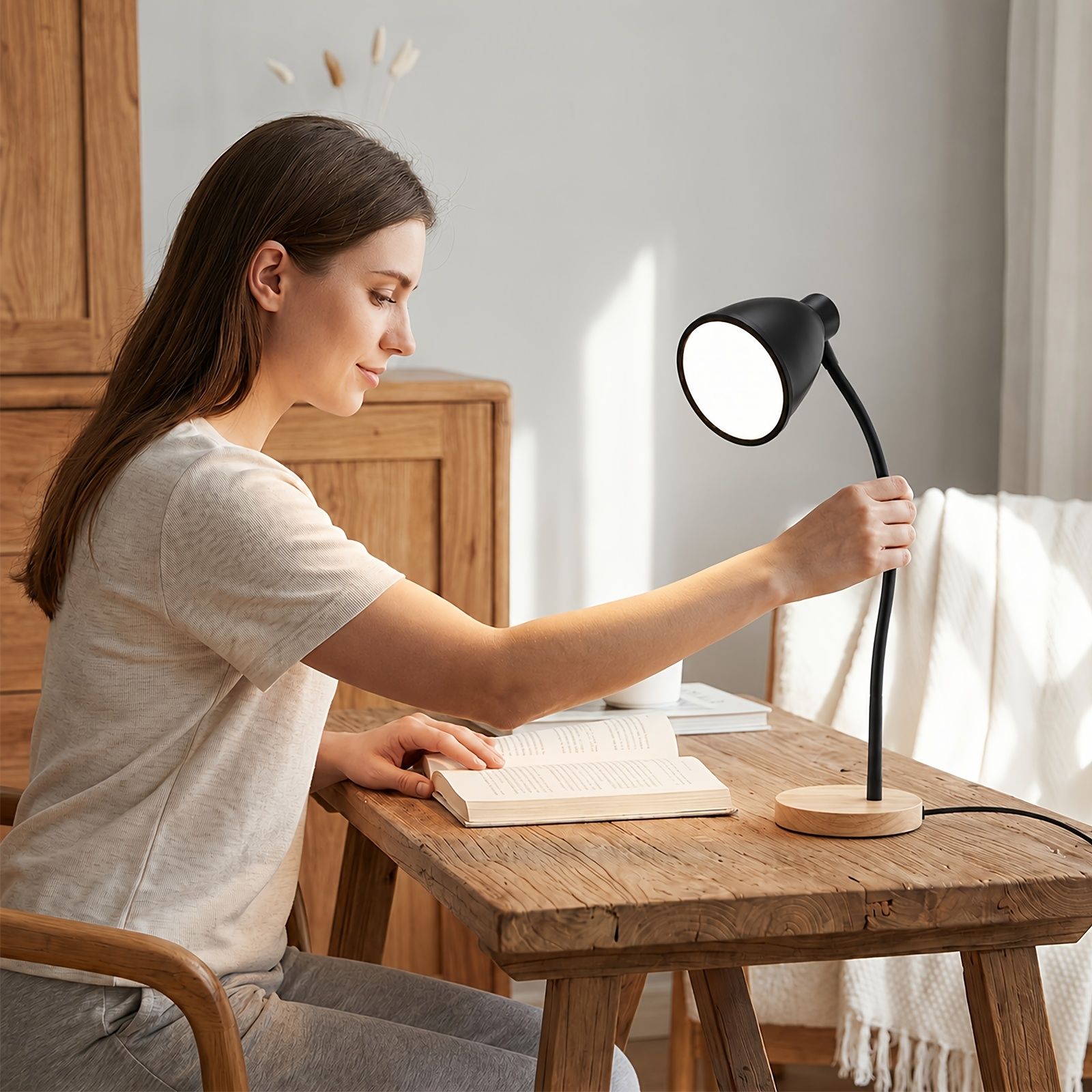 Desk Lamp High CRI 90+ 3000-60 - Desk Setup Study ulasan dan harga