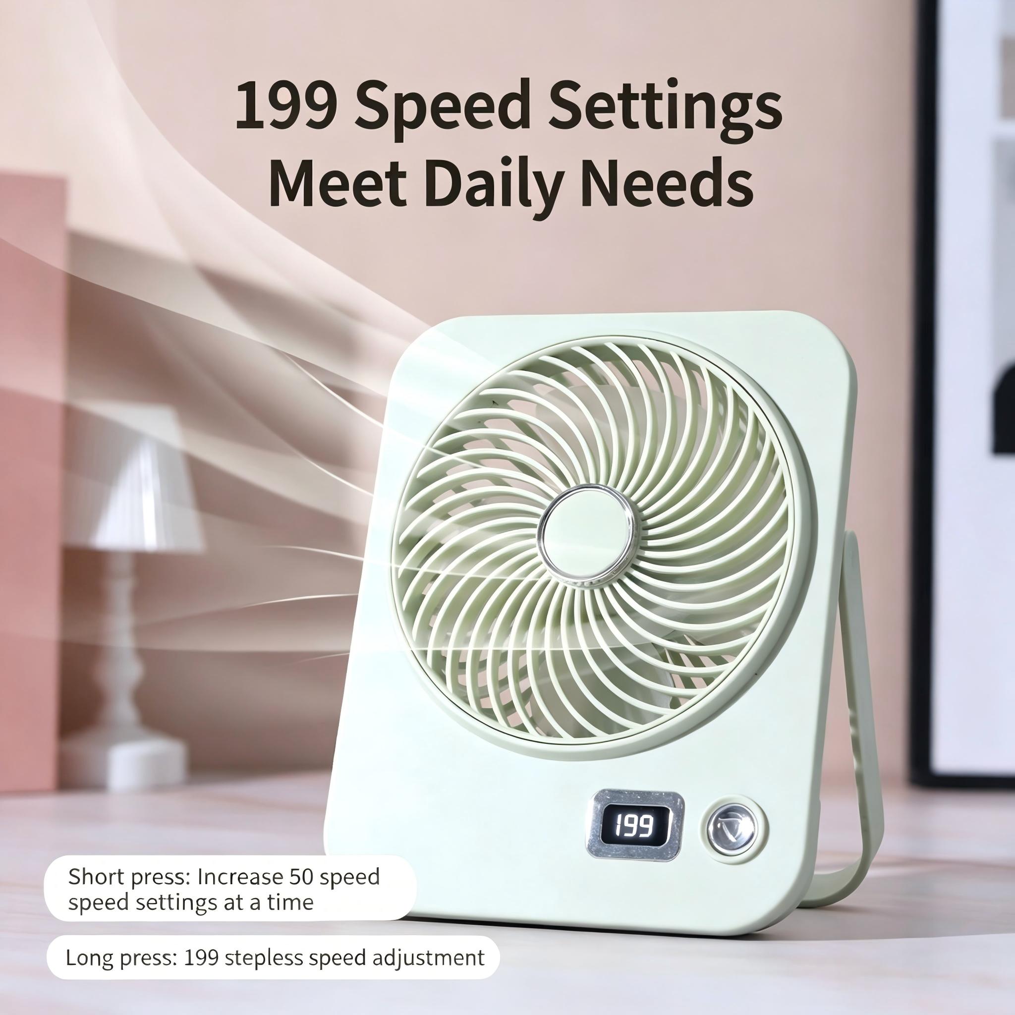 Small Desk Fan Personal Fans L - Desk Setup Essentials ulasan dan harga