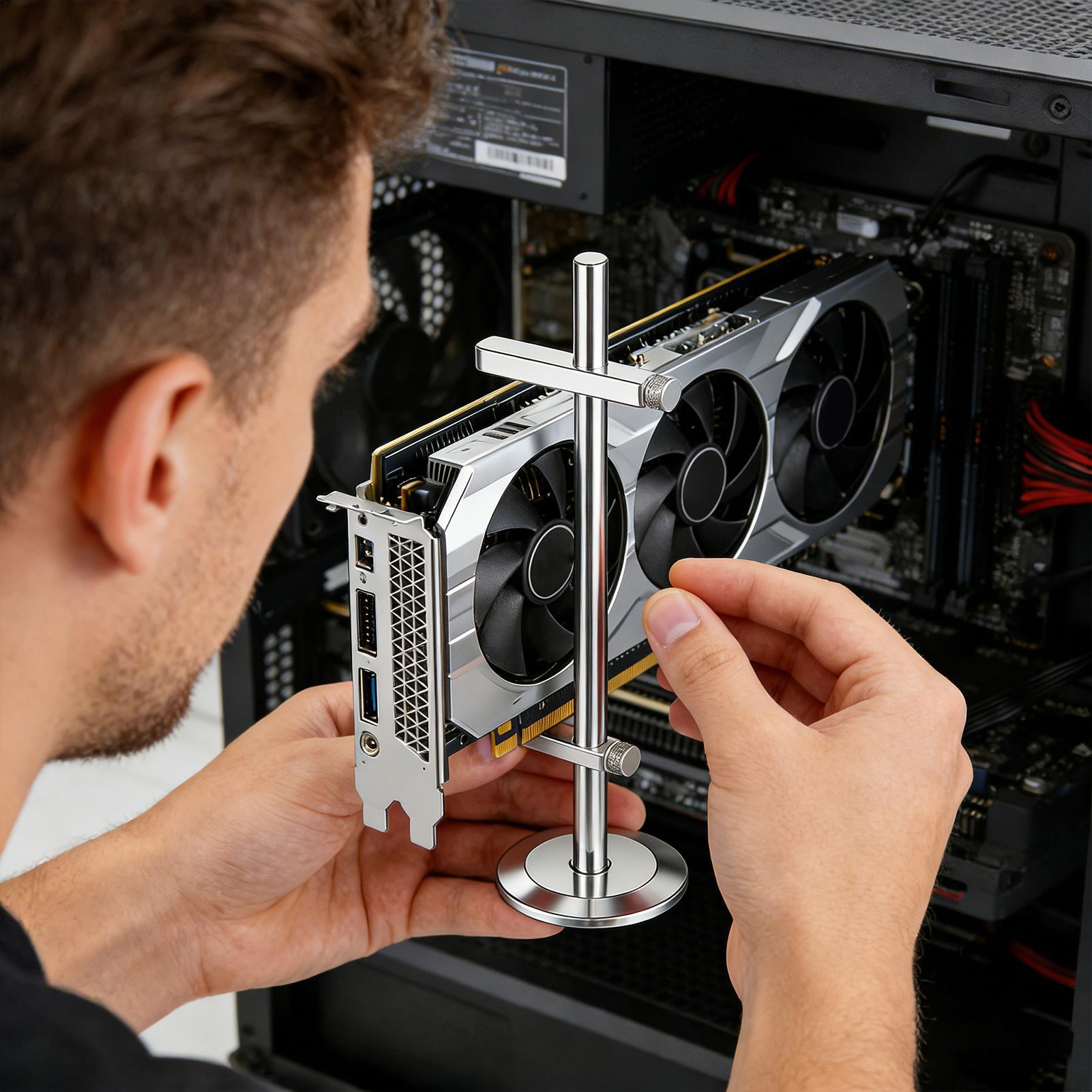GPU Support Bracket With Jack  - Desk Setup Videos ulasan dan harga