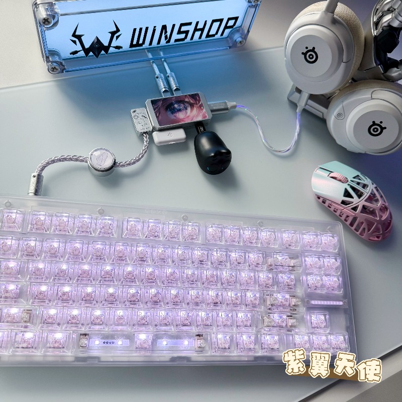 WINSHOP Esports HUB Dual-In 4- - Desk Setup Hub ulasan dan harga