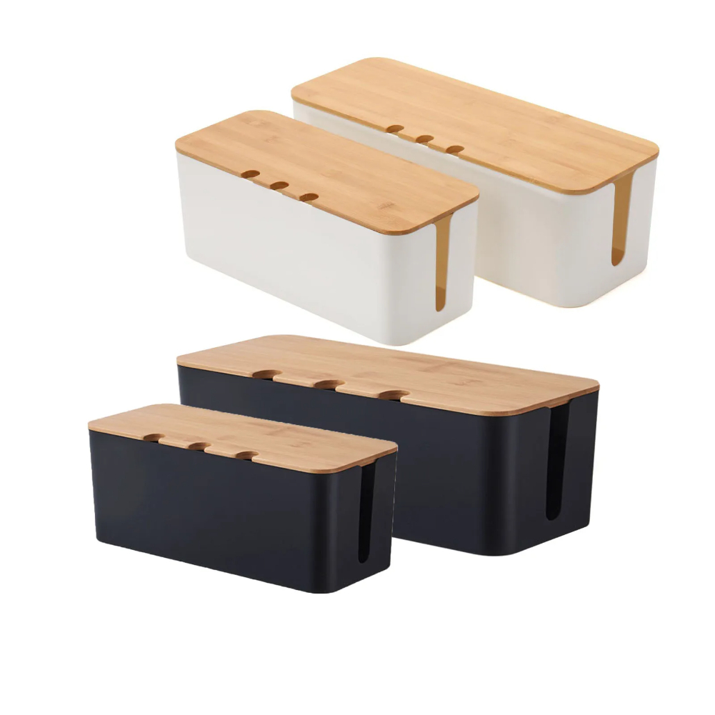 Large Cable Management Box – W - Desk Setup Hub ulasan dan harga