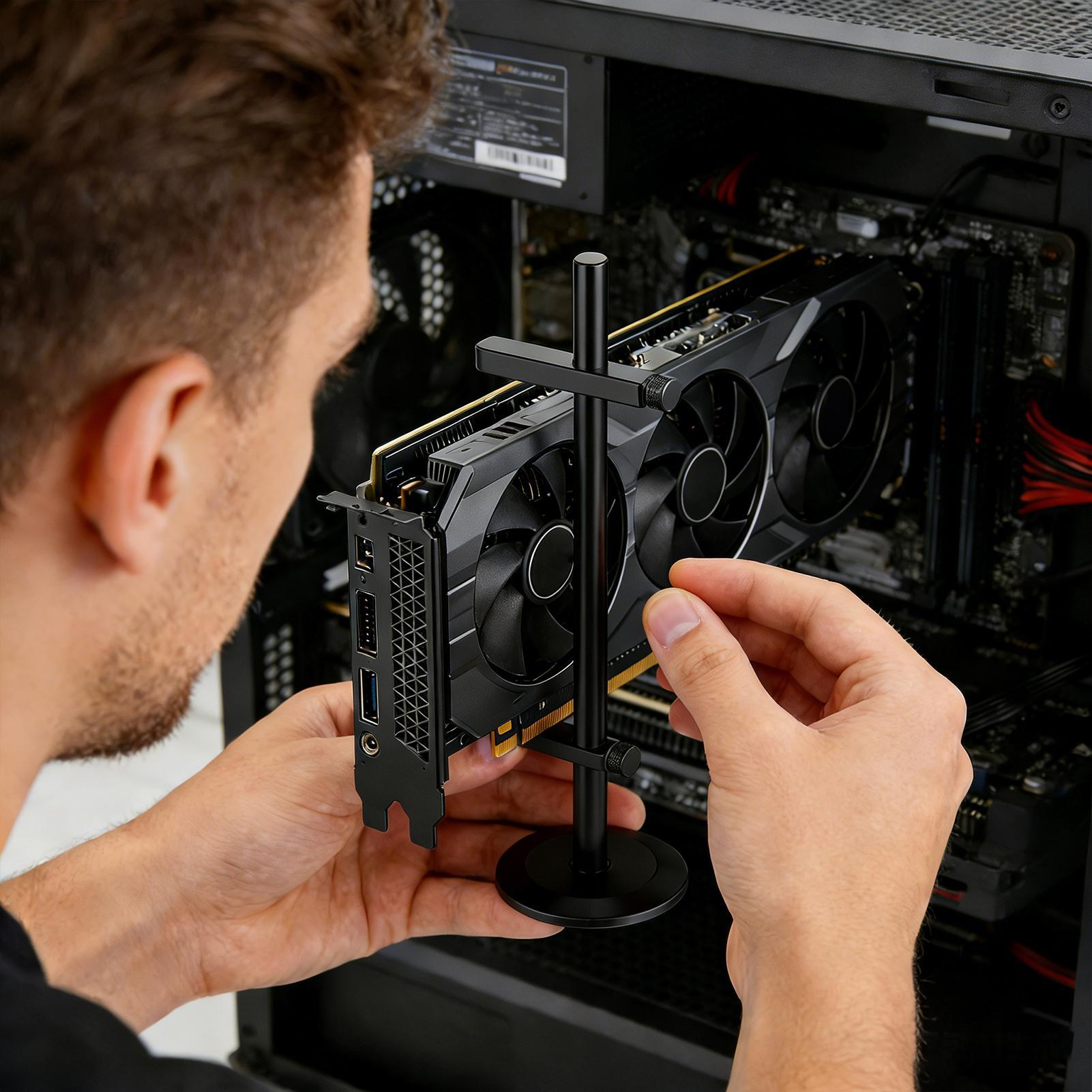 Graphics Card Support Bracket  - Desk Setup Videos ulasan dan harga
