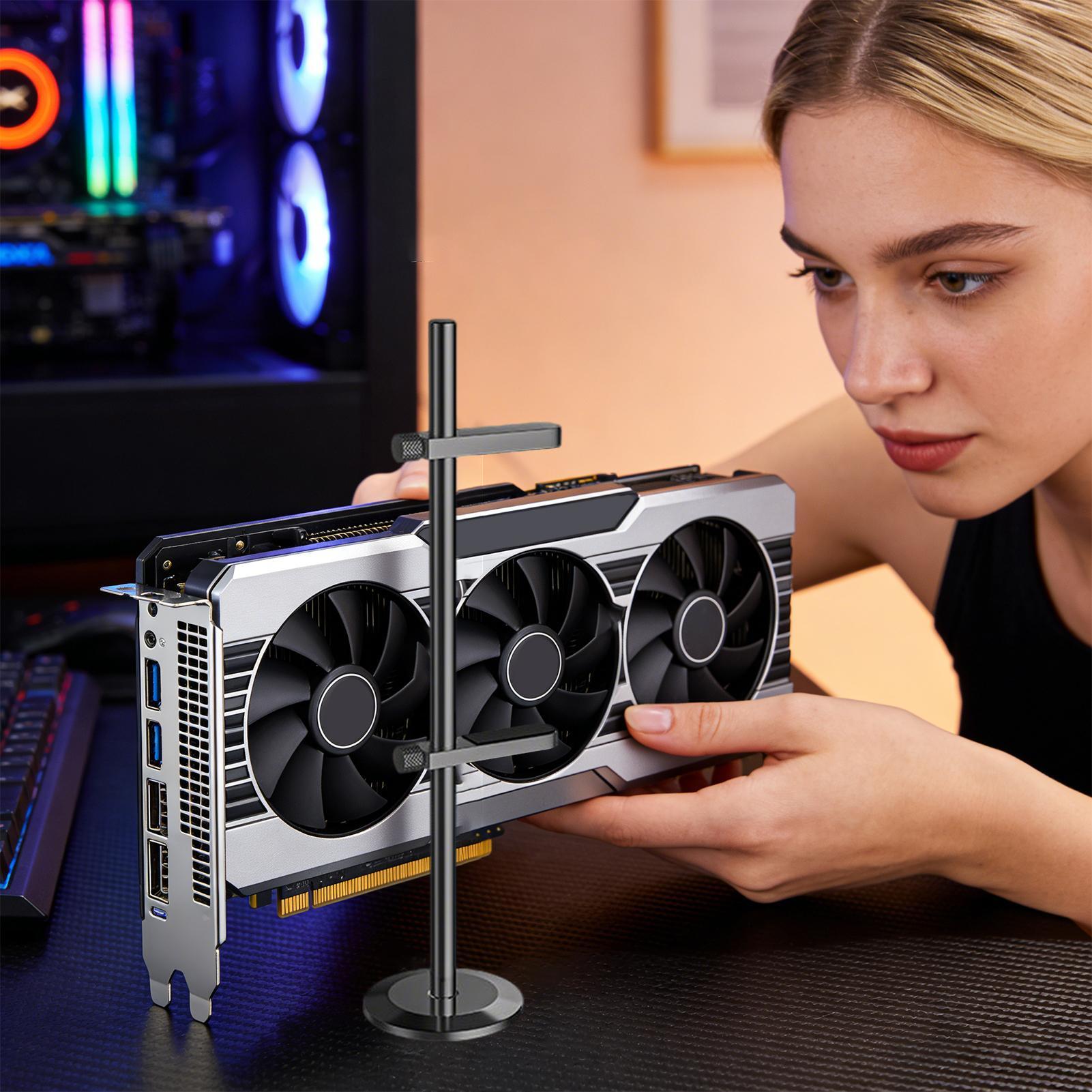 Graphics Card Support Bracket  - Desk Setup Videos ulasan dan harga