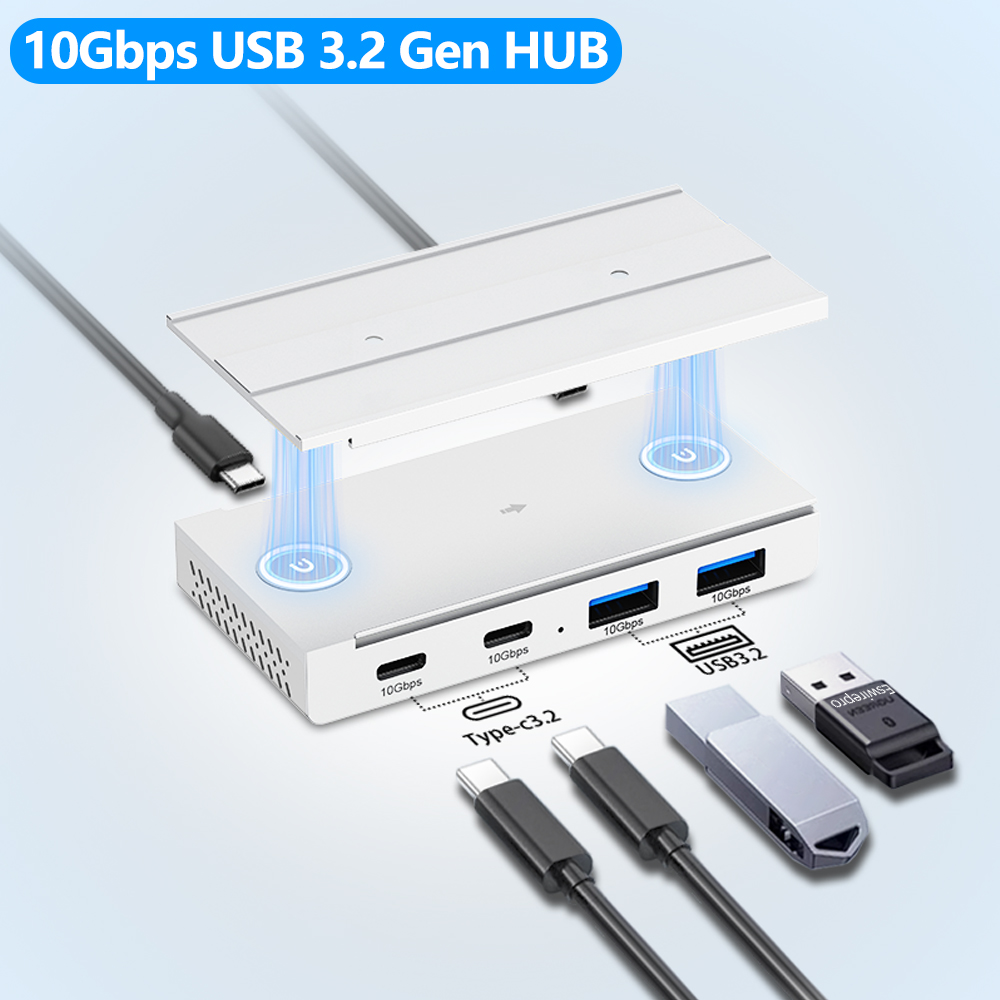 10Gbps USB3.2 Gen2 HUB Desk Ma - Desk Setup Hub ulasan dan harga