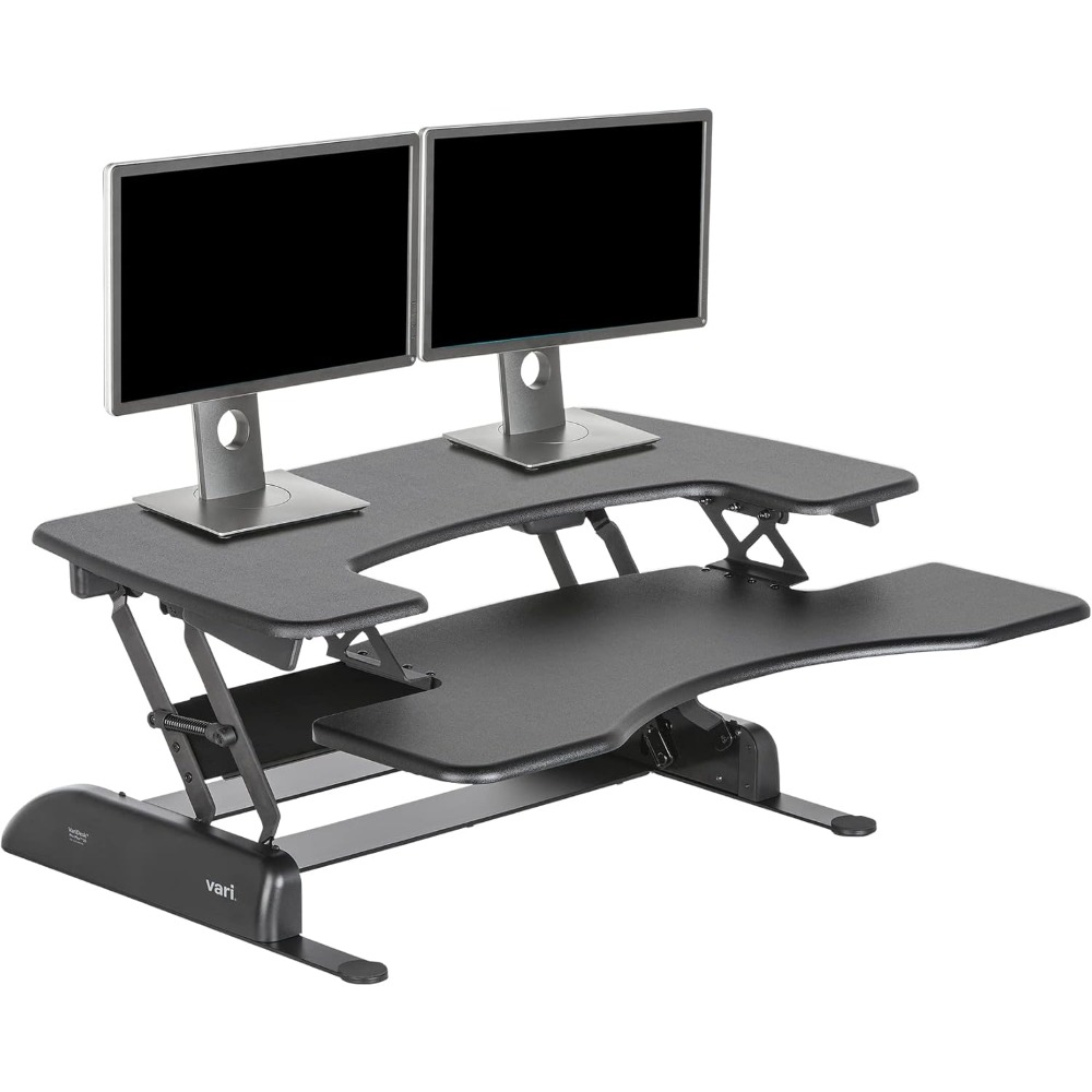 Desk Pro Plus 36, Dual Monitor - Desk Setup Dual Monitor ulasan dan harga