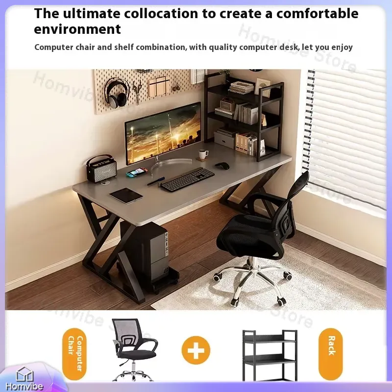 Modern Wooden Computer Desk fo - Desk Setup Study ulasan dan harga
