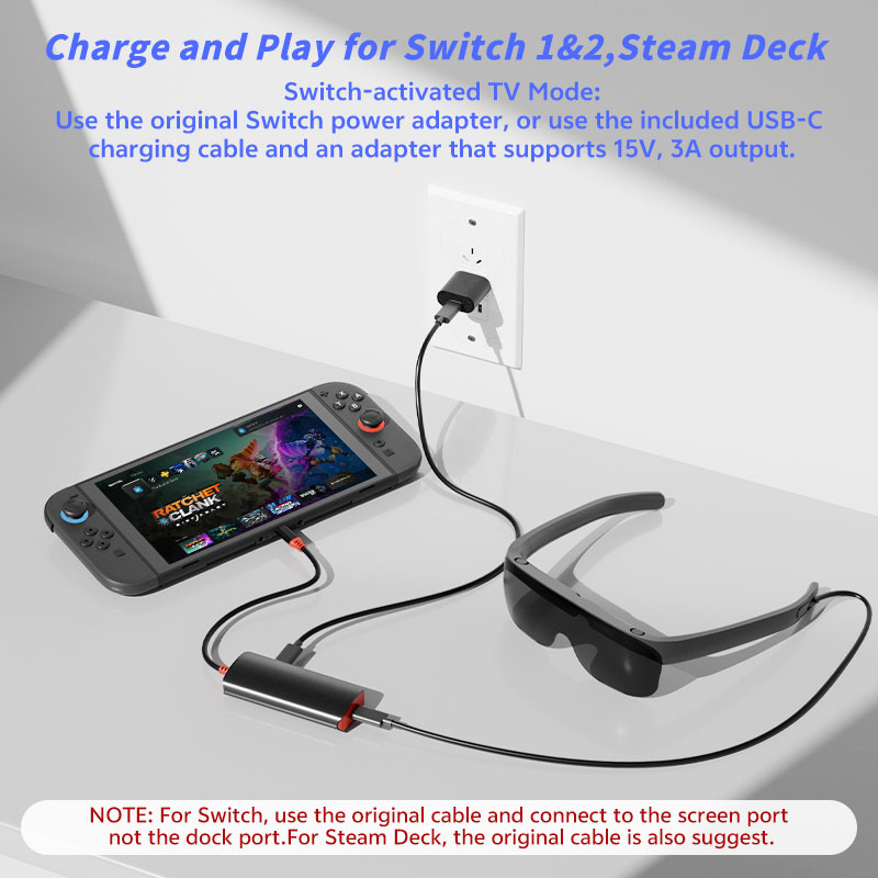 4K60hz USB-C Hub for Nintendo  - Desk Setup Usb Hub ulasan dan harga
