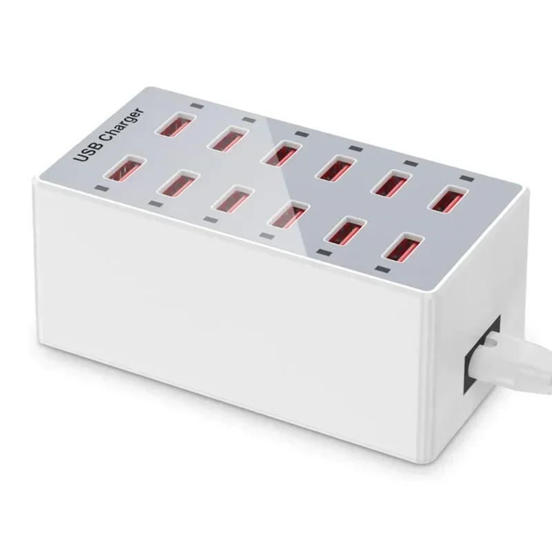 USB Charging Station 60W 12-Po - Desk Setup Hub ulasan dan harga