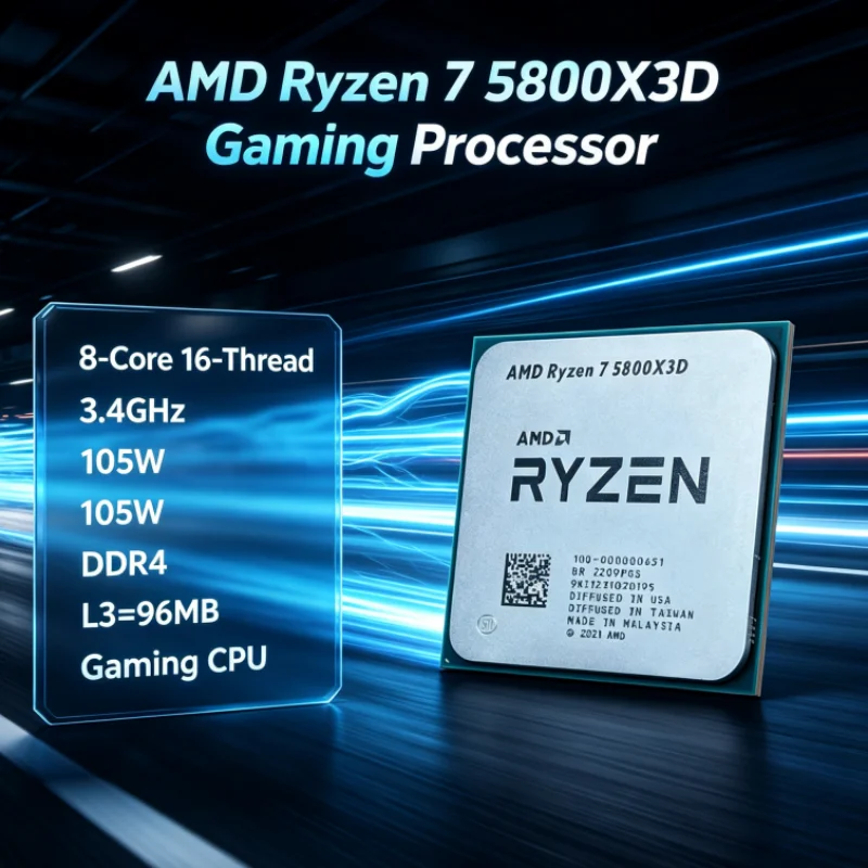 AMD R7 5800X3D 96 MB CPU Proce - Amd Cpu Ryzen 7 ulasan dan harga