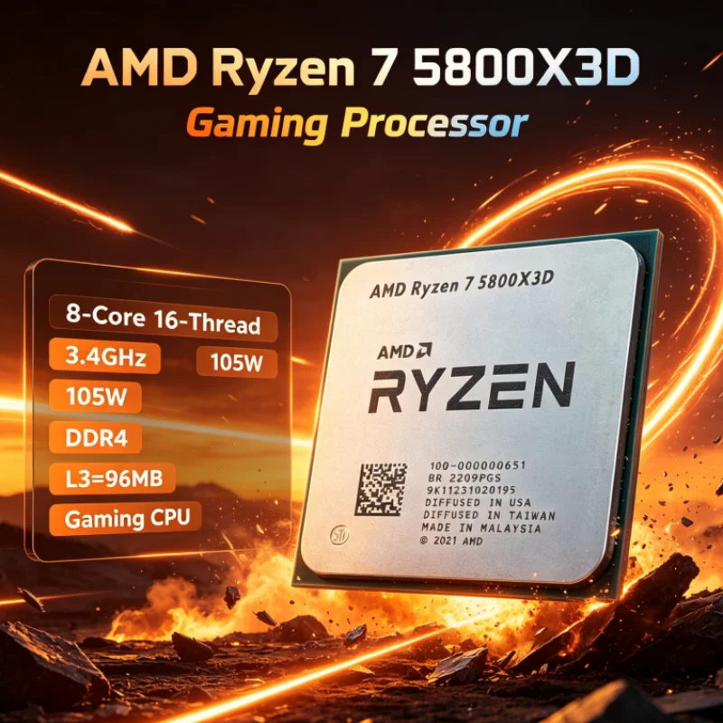 AMD R7 5800X3D 96 MB CPU Proce - Amd Cpu Ryzen 7 ulasan dan harga