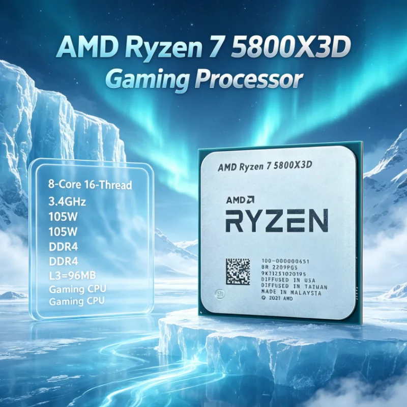AMD R7 5800X3D 96 MB CPU Proce - Amd Cpu Ryzen 7 ulasan dan harga
