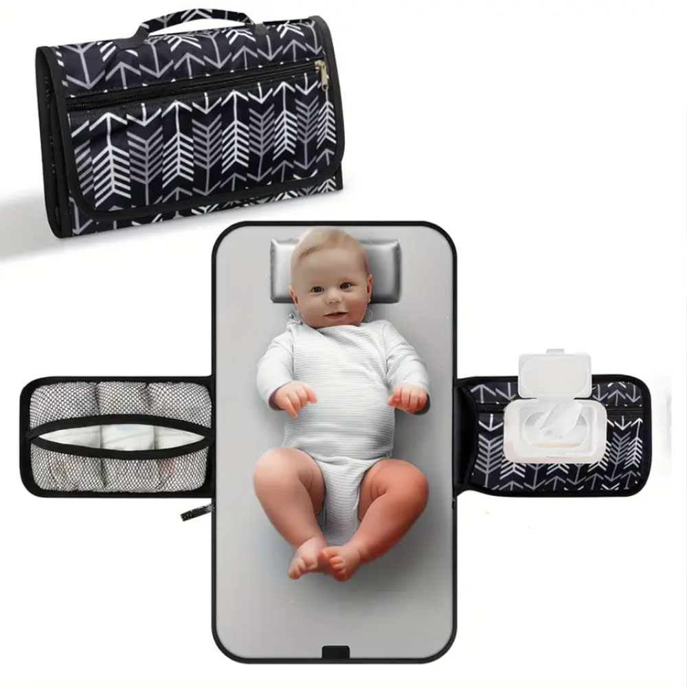 Portable Changing Pad for Diap - Desk Setup Essentials ulasan dan harga