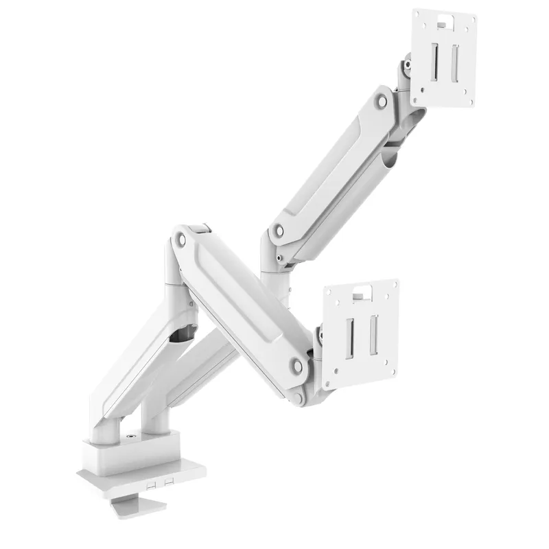 Dual Arm Monitor Mount Heavy D - Desk Setup Dual Monitor ulasan dan harga