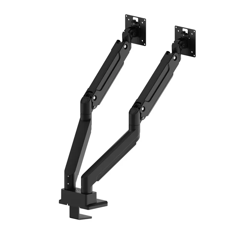 Dual Arm Monitor Mount Heavy D - Desk Setup Dual Monitor ulasan dan harga
